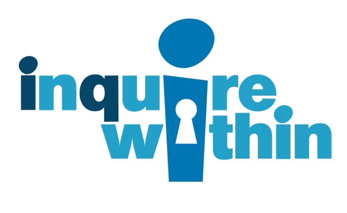Blue Inquire Within logo