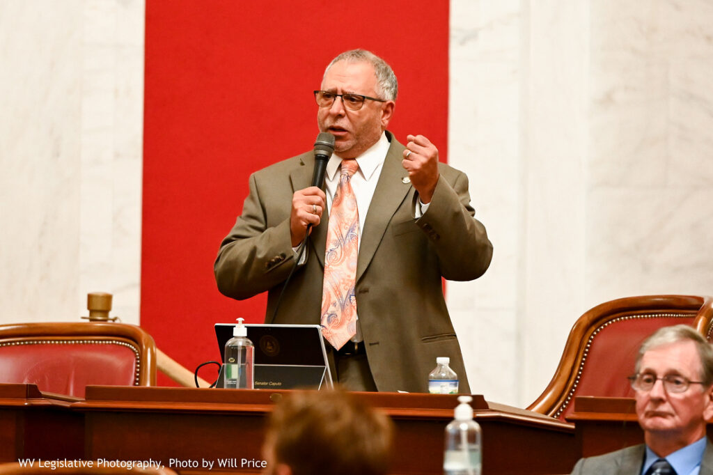 Sen. Mike Caputo, D-Marion, is the lead sponsor of SB 208. He said the idea for the training came from a concerned mother. Photo taken on Oct. 19, 2021.