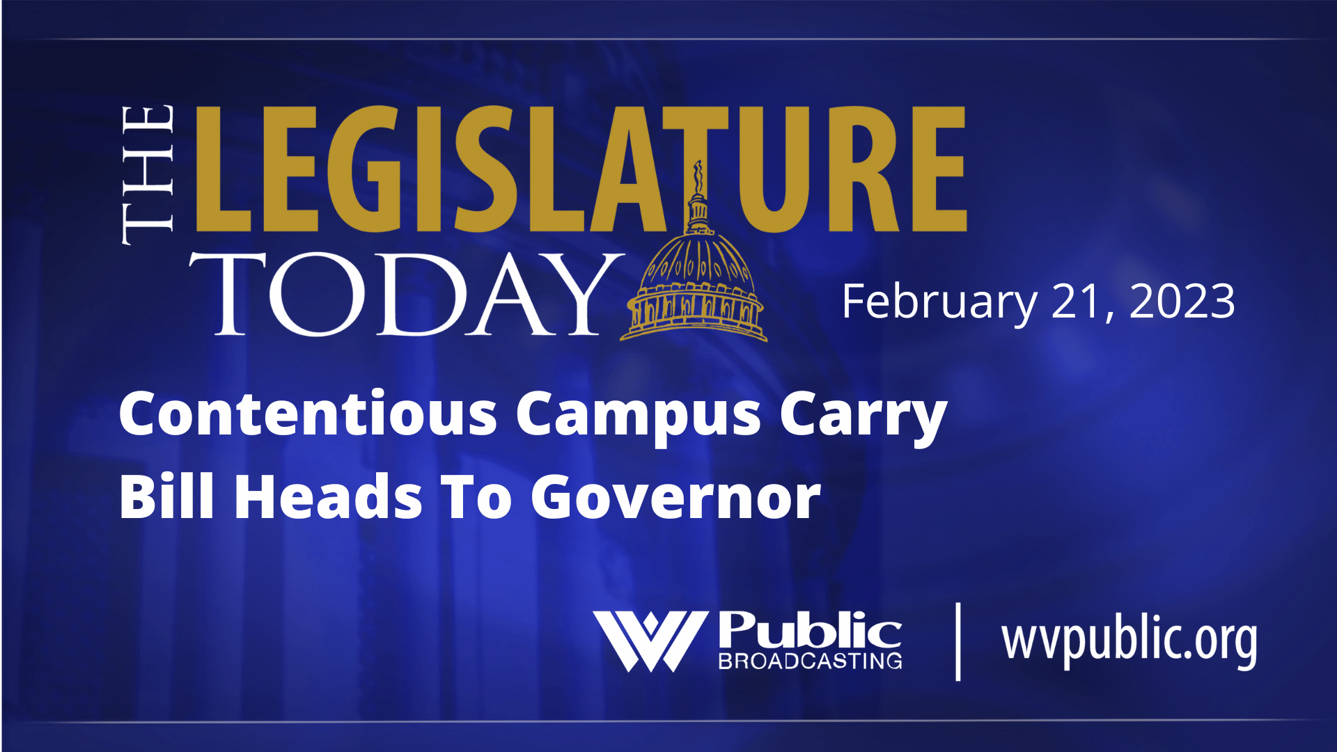 Contentious Campus Carry Bill Heads To Governor