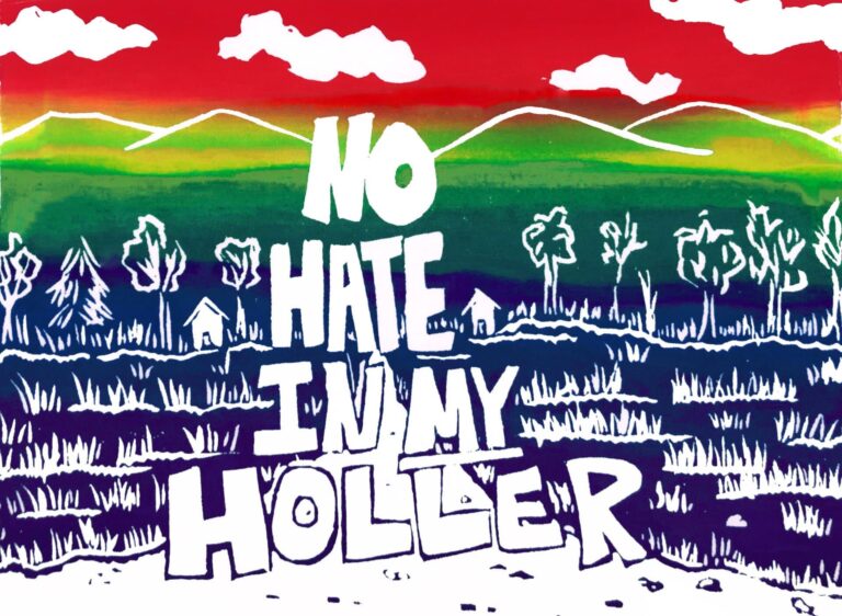 Kentucky Artist Behind 'No Hate In My Holler' Debuts A Mural Featuring