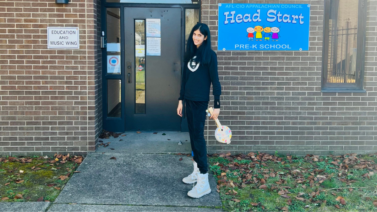 High school student Rania Zuri has made it her mission to end book deserts in West Virginia.