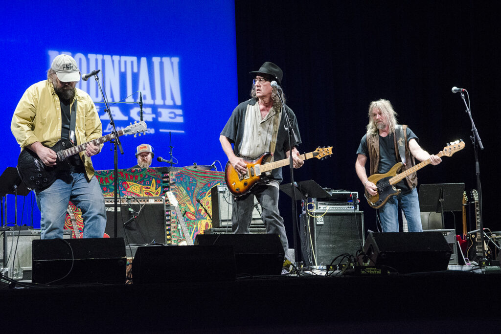 James McMurtry and his band performing live on Mountain Stage.