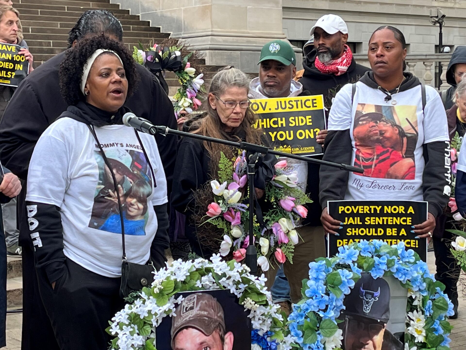 Advocates Rally At State Capitol To Demand Accountability in Jail Deaths