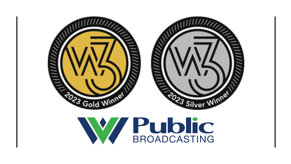 WVPB Announces Four w3 Award Winners