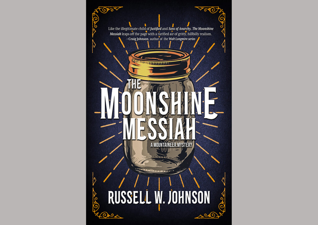 Book cover art for The Moonshine Messiah