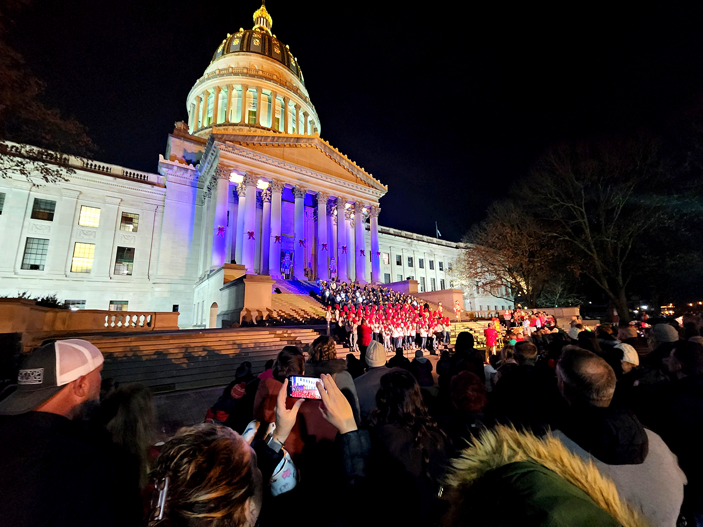 Tree Lighting Concludes ‘Joyful Night’ Event At Capitol