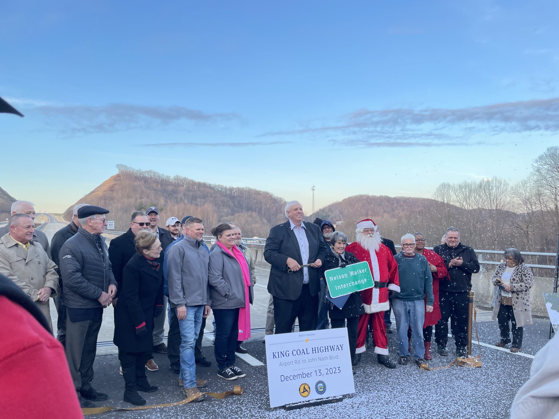 No Longer ‘The Bridge to Nowhere’: Ribbon Cutting Opens New Section Of King Coal Highway
