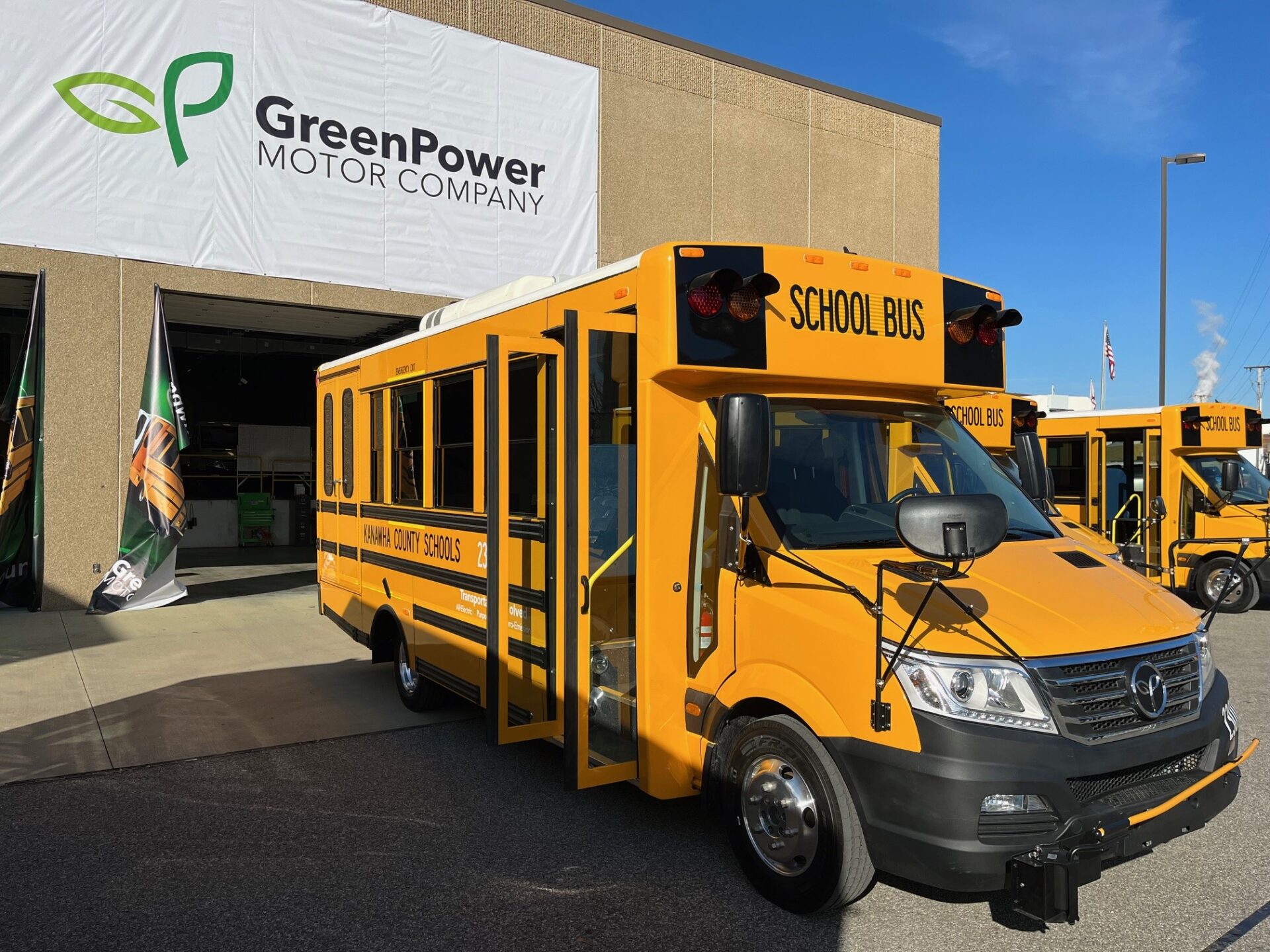 First Four Electric School Buses Roll Out Of South Charleston Plant