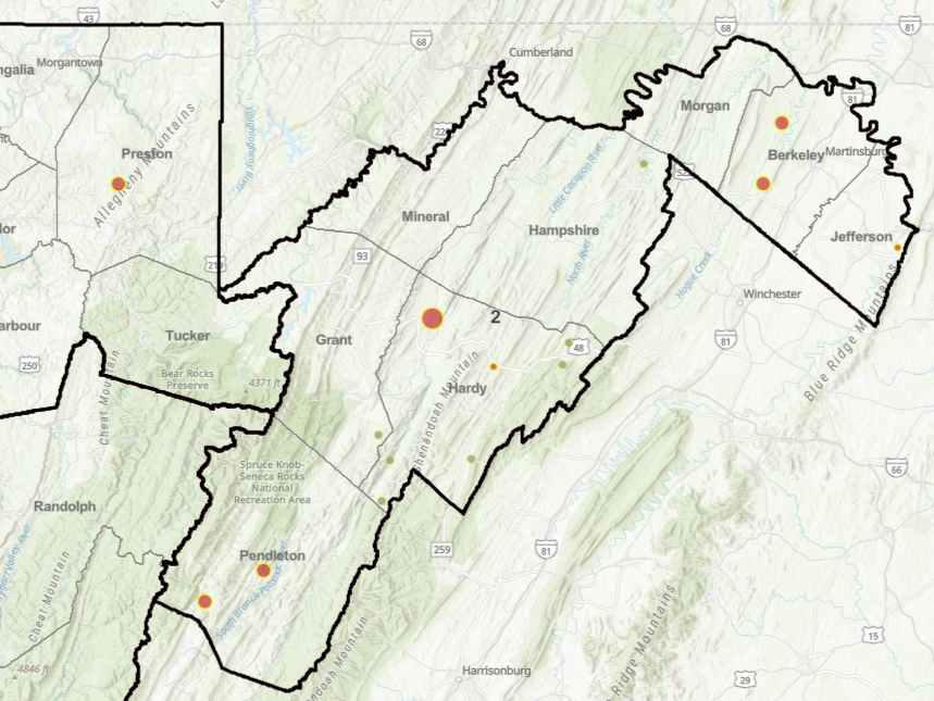 Justice Declares State Of Emergency For Eastern Panhandle, Potomac Highlands Fires