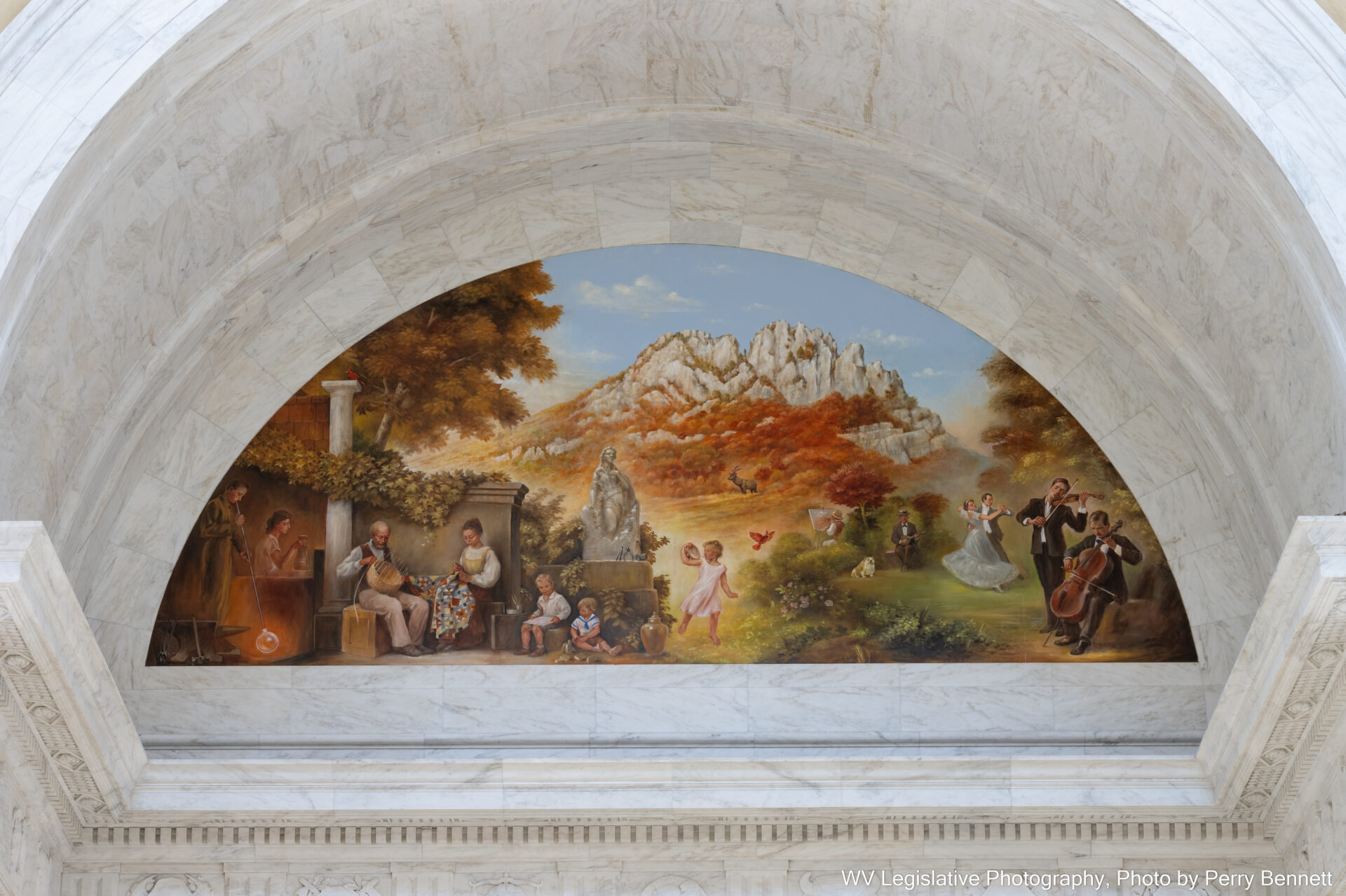 Spot The Difference: Baby Dog Shows Up In Capitol Murals