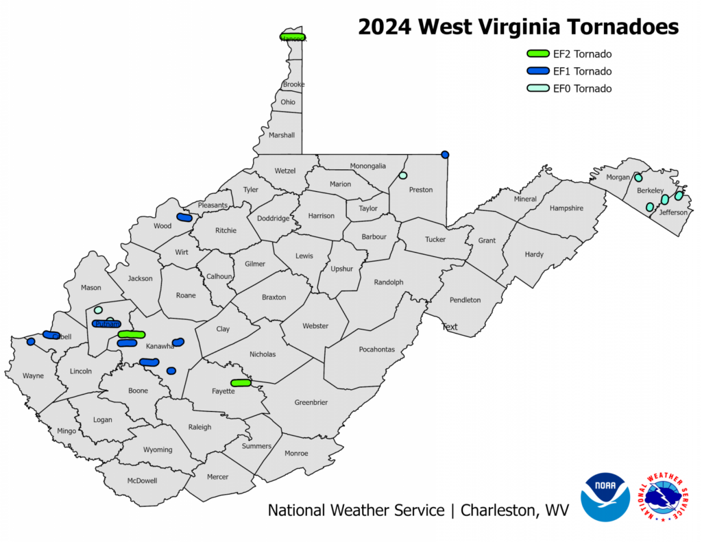 Pocahontas County Records First Tornado West Virginia Public