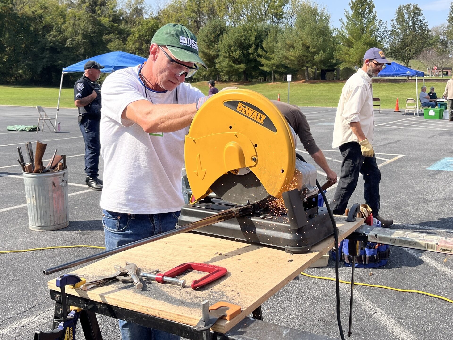 Shepherdstown Church Converts Dismantled Guns Into Garden Tools