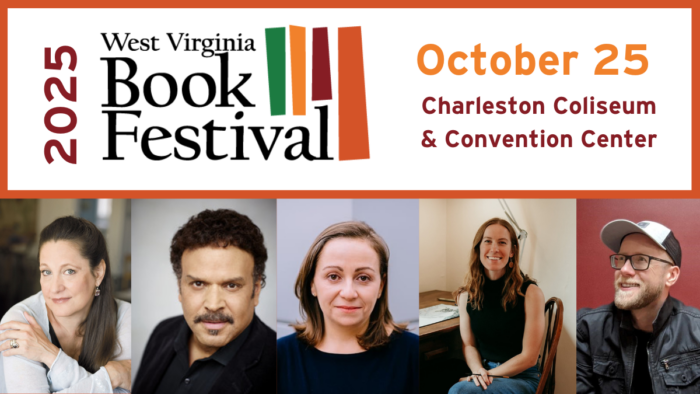 2025 WV Book Festival October 25 at the Charleston Coliseum & convention Center