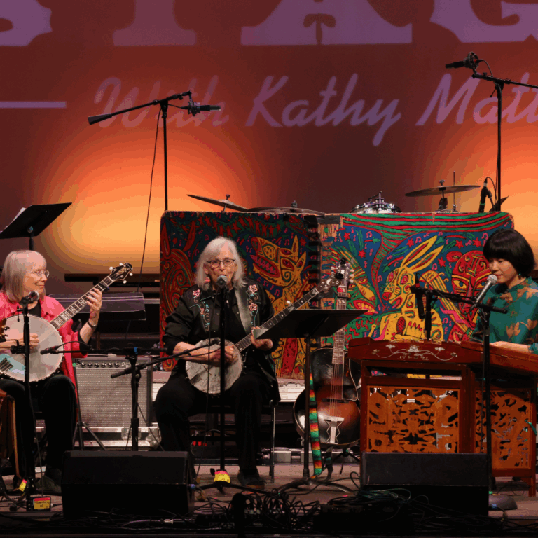 musicians on stage