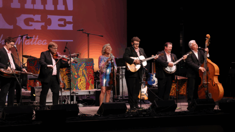 musicians on stage