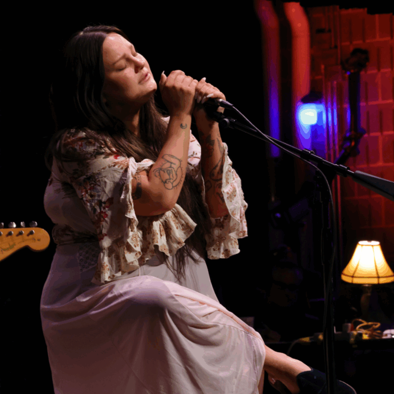 musician singing