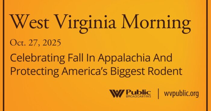 Celebrating Fall In Appalachia And Protecting America’s Biggest Rodent, This West Virginia Morning