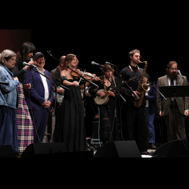 musicians on stage