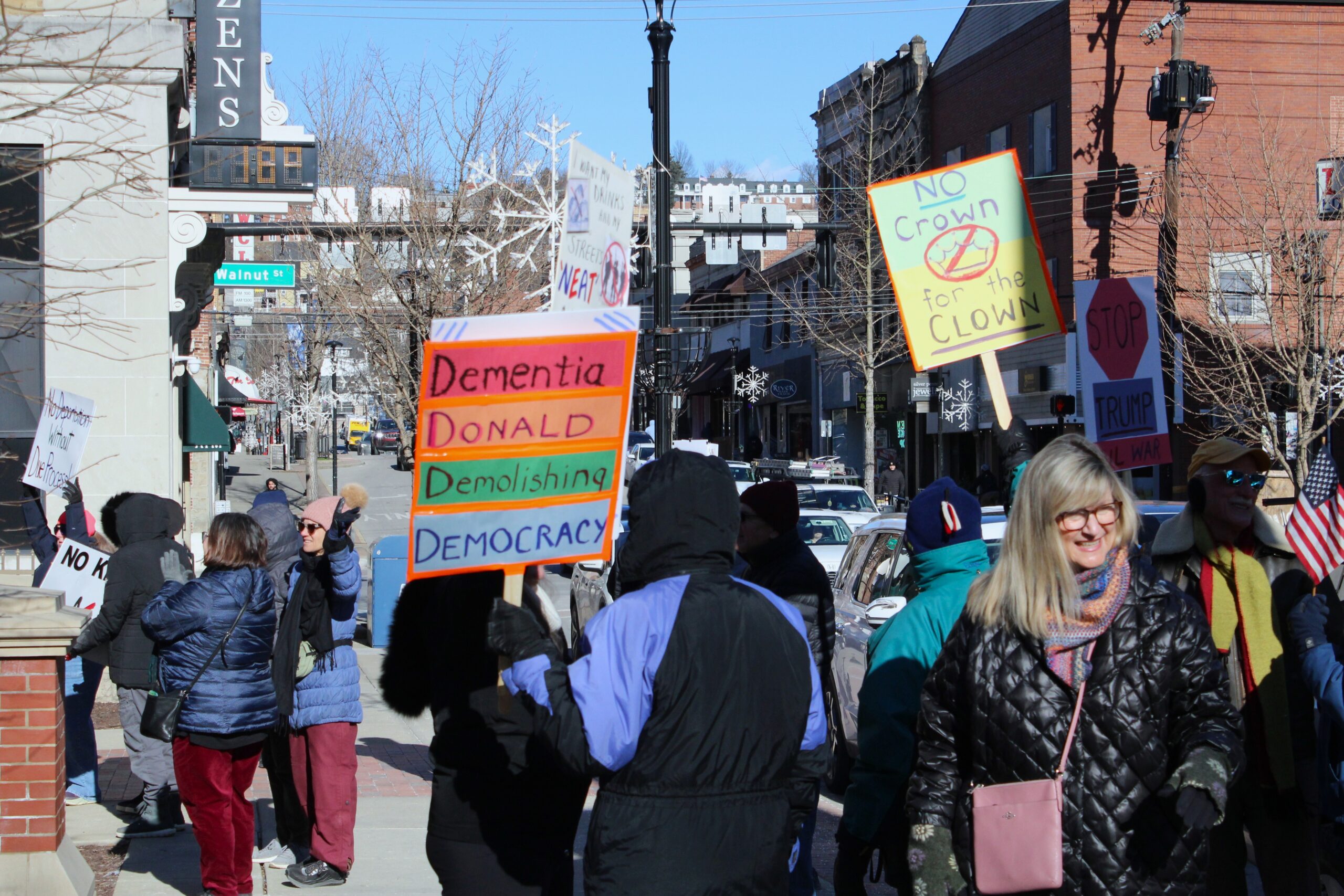 West Virginians Protest Across State; Six Arrested In Morgantown