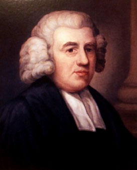A painting of John Newton.