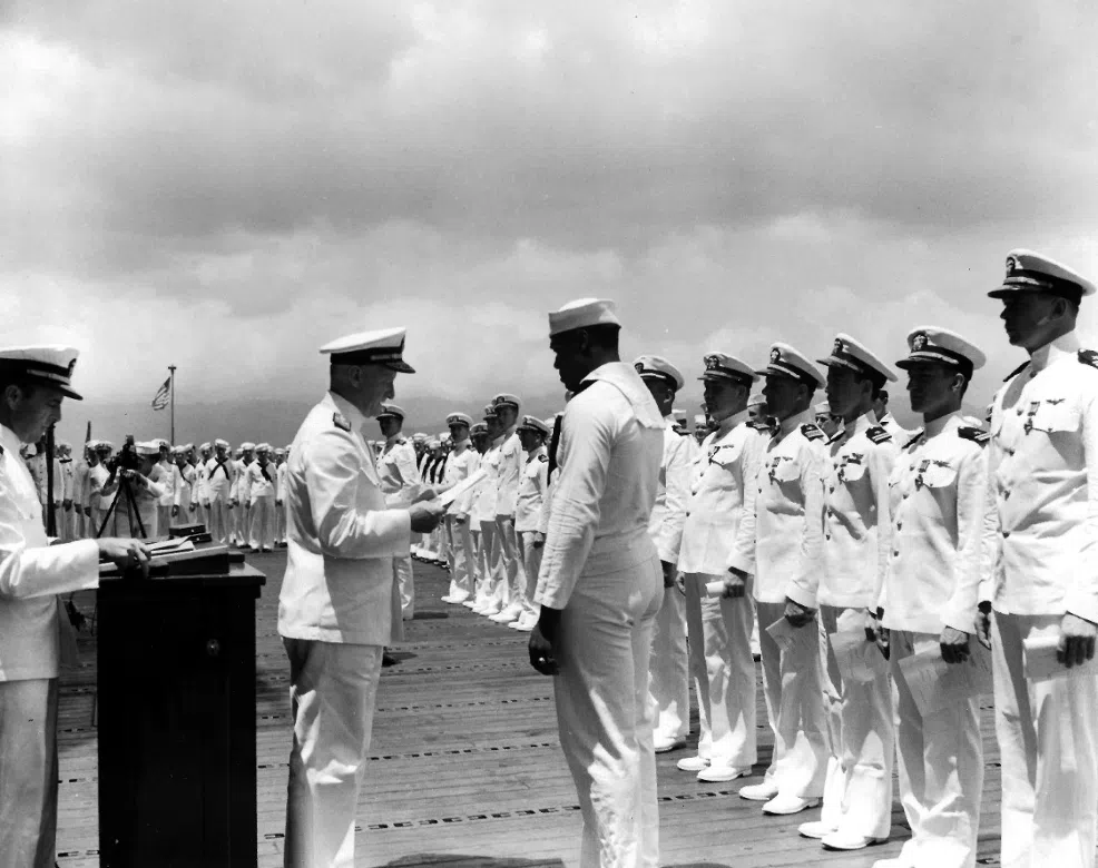 American Legion Post Supports Retaining Name For Aircraft Carrier After Navy Cook Turned Hero