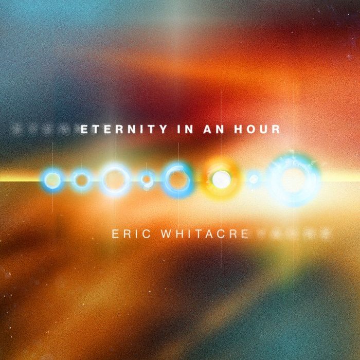 The cover of Eric Whitacre's new album Eternity In An Hour. 